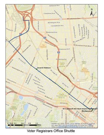 Shuttles to new city office of the general registrar