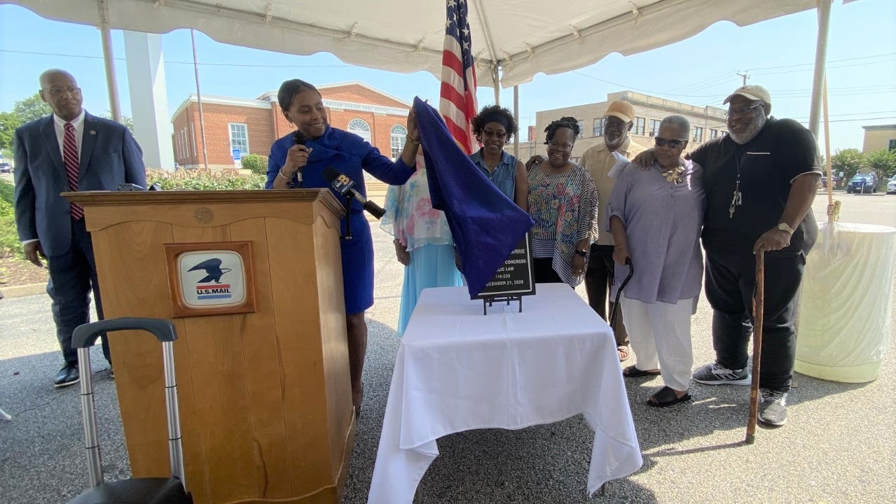 Hopewell Post Office Building renamed after Curtis Harris