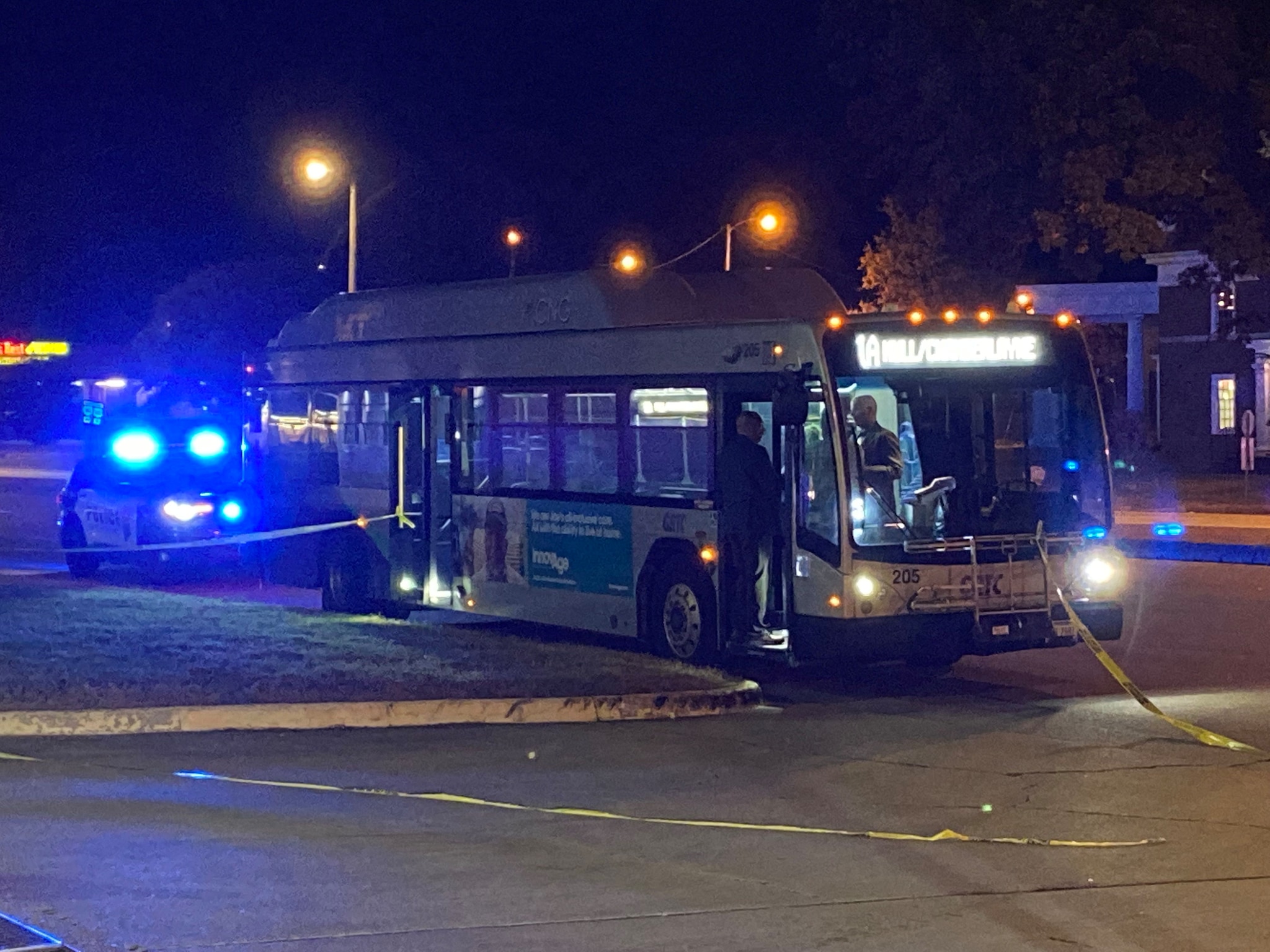 Man killed in transit bus