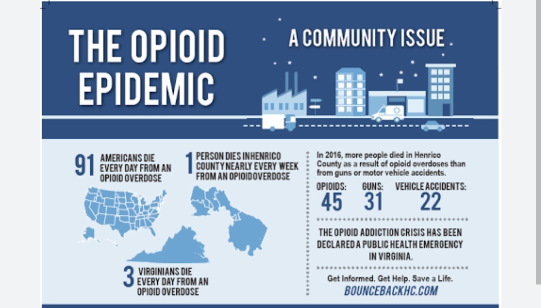 Henrico seeks intervention for opioid epidemic stricken families