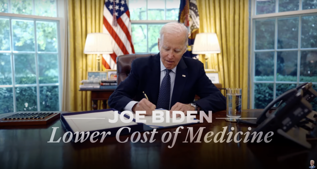 New Biden-Harris 2024 ad supports lower drug costs