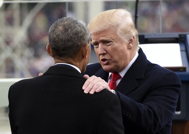 Facing rematch with Biden, Trump stays focused – on Obama