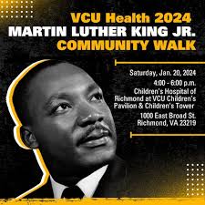 VCU Health and VCU to Host a Walk to Celebrate Rev. Dr. Martin Luther King Jr.