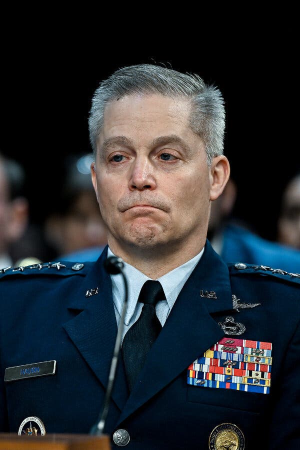 Trump Fires Gen. Tim Haugh